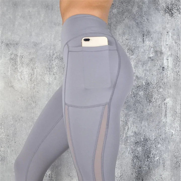 High Waist Pocket Leggings Fashion Fitness Leggings for Women