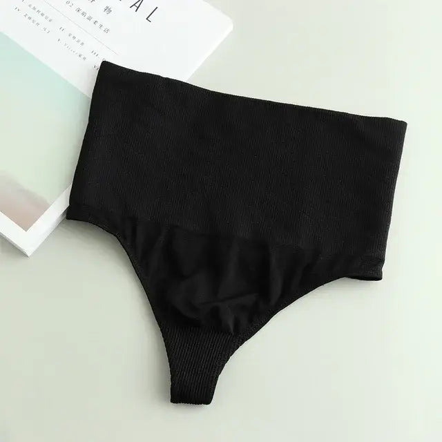 Seamless Thong With Belly Cover