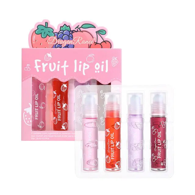 4 n 1 Transparent Roll-on Lip Oil