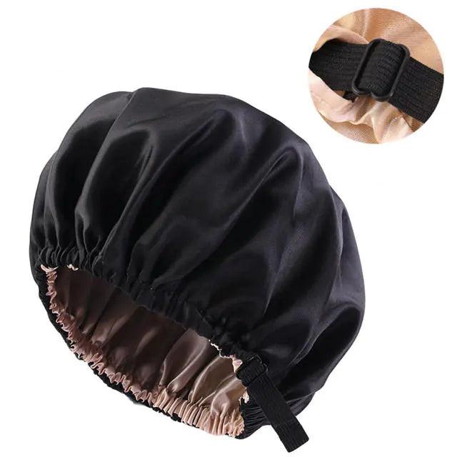 Women Satin Sleeping/Shower Cap