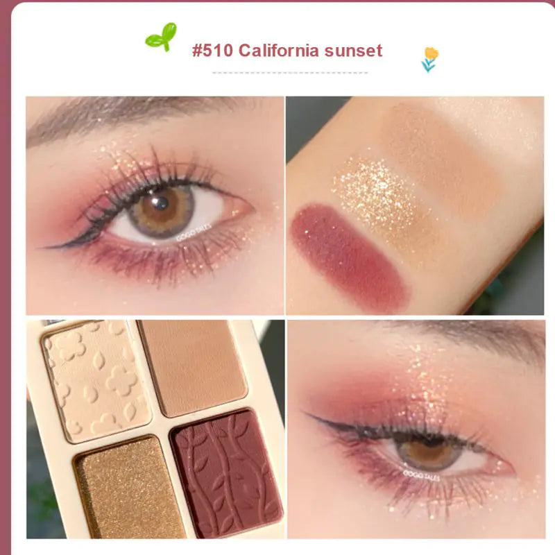 4 Color Eyeshadow Palette