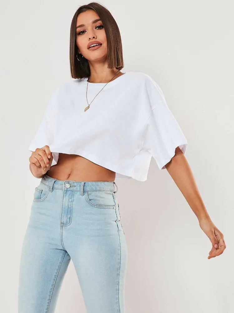 Women Crop Top Y2k